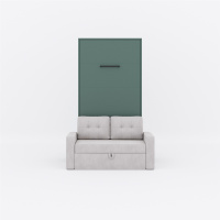 SMARTBett wall bed M3 (depth 55 cm) vertical 100x200...
